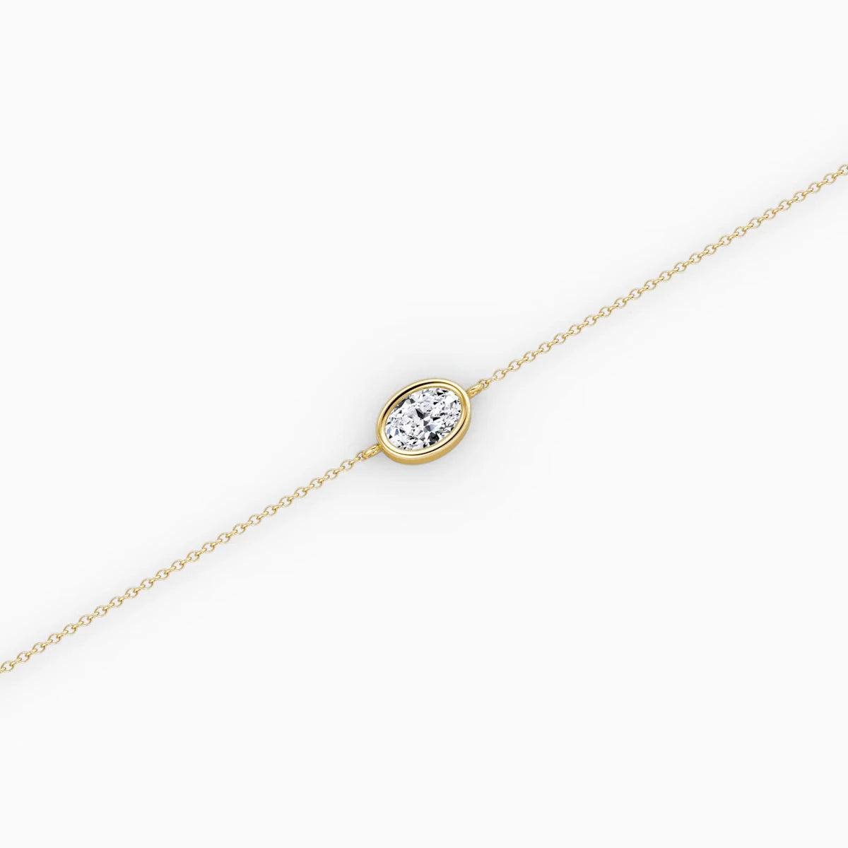 Bezel Solitaire Bracelet