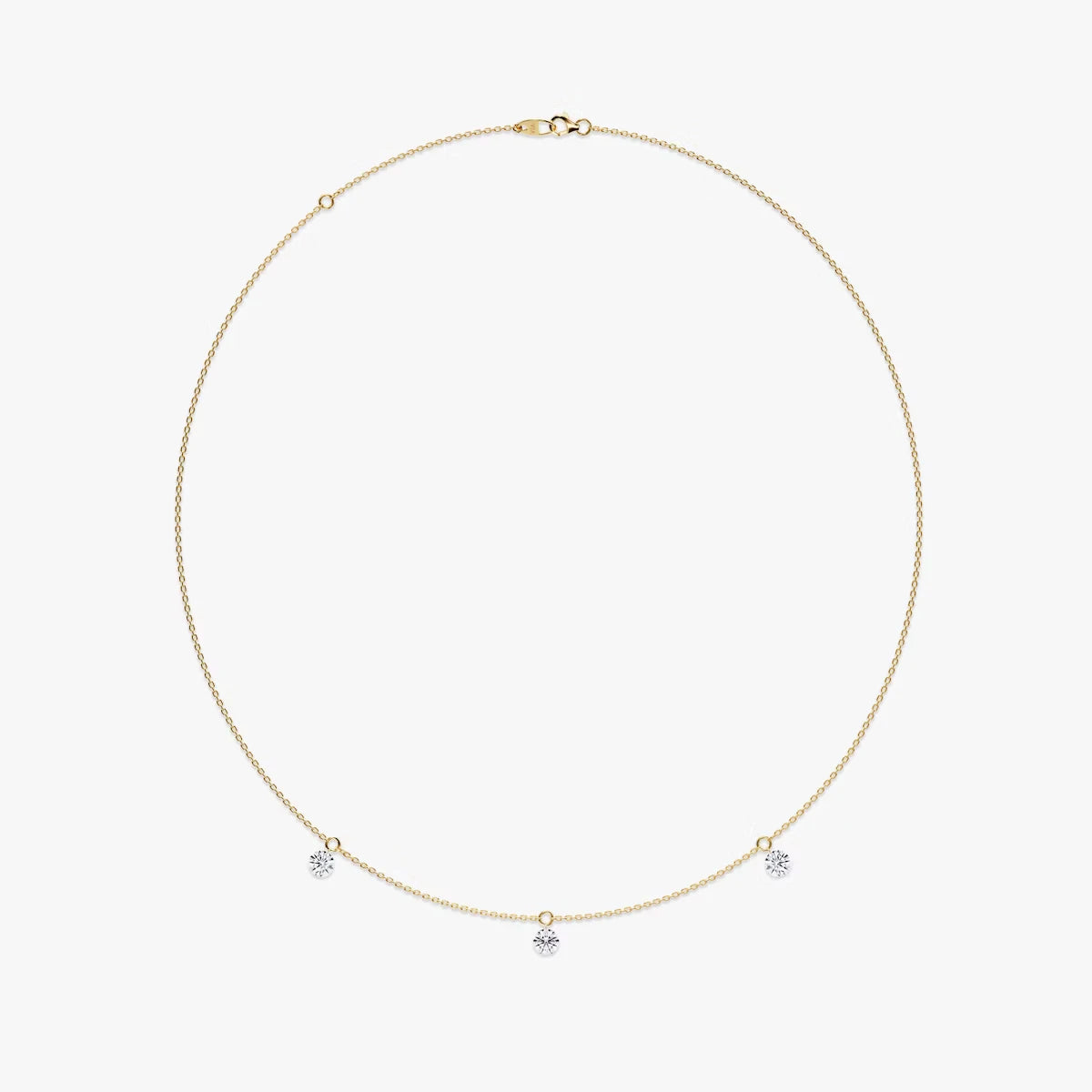 Floating Station Necklace