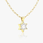 Emari Solitaire Star Pendant