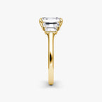 The Five Stone Heirloom Emerald White Gold Engagement Ring