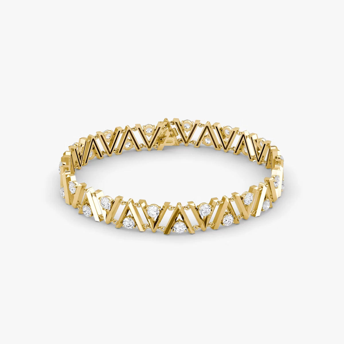 Emari V Tennis Bracelet