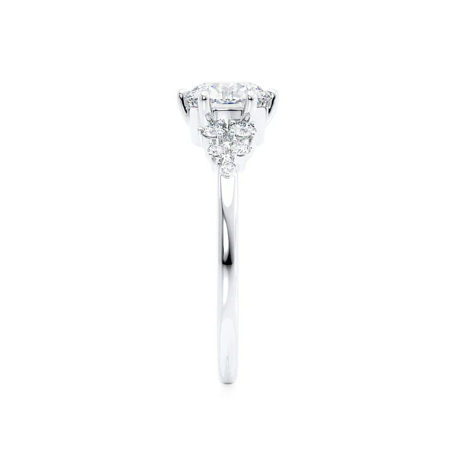 Celeste Round Cluster Ring