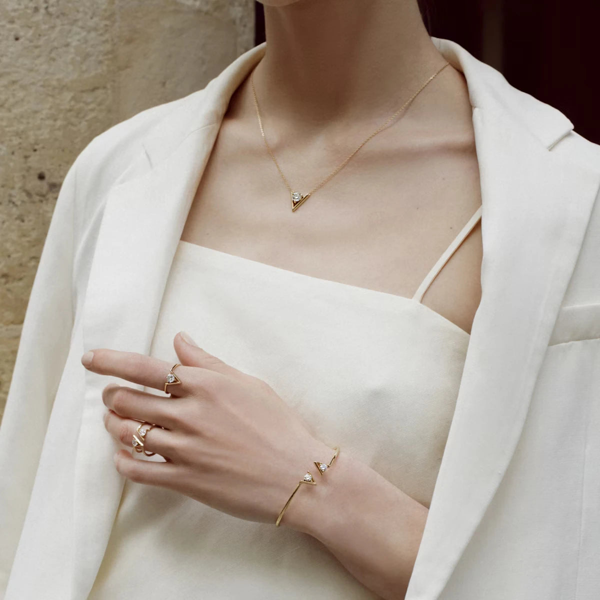 Emari V Flex Bangle