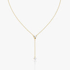 Emari V Duo Lariat Necklace