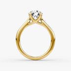 The Trellis Cathedral Round Brilliant White Gold Engagement Ring