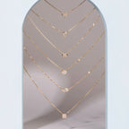 Bezel Solitaire Necklace
