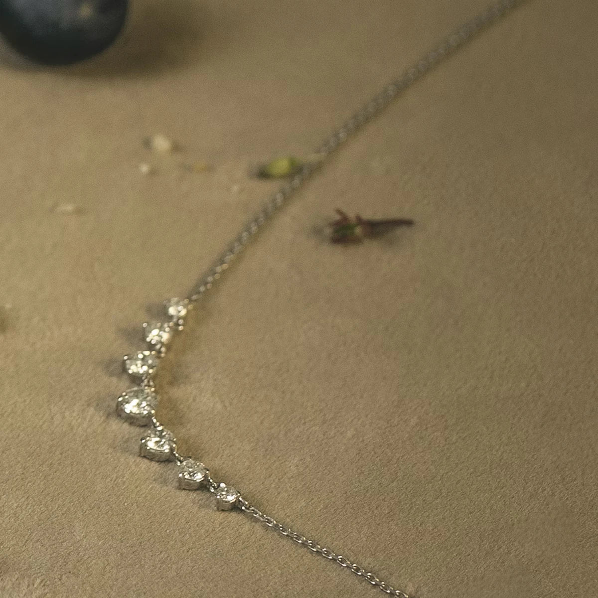Petite Linked Tennis Necklace