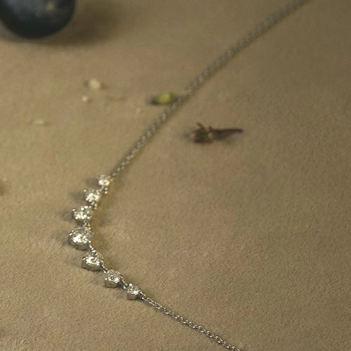 Petite Linked Tennis Necklace