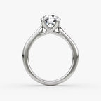 The Trellis Cathedral Round Brilliant White Gold Engagement Ring