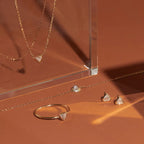 Knife-Edge Bezel Necklace