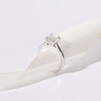 The Trellis Cathedral Round Brilliant White Gold Engagement Ring