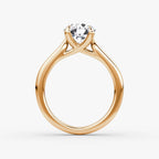 The Trellis Cathedral Round Brilliant White Gold Engagement Ring