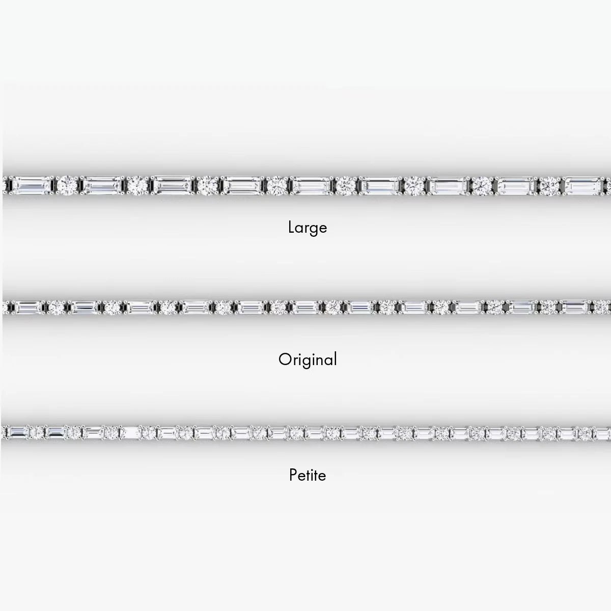 Mixed Shape Tennis Bracelet