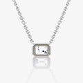 Bezel Solitaire Necklace