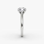 The Trellis Cathedral Round Brilliant White Gold Engagement Ring