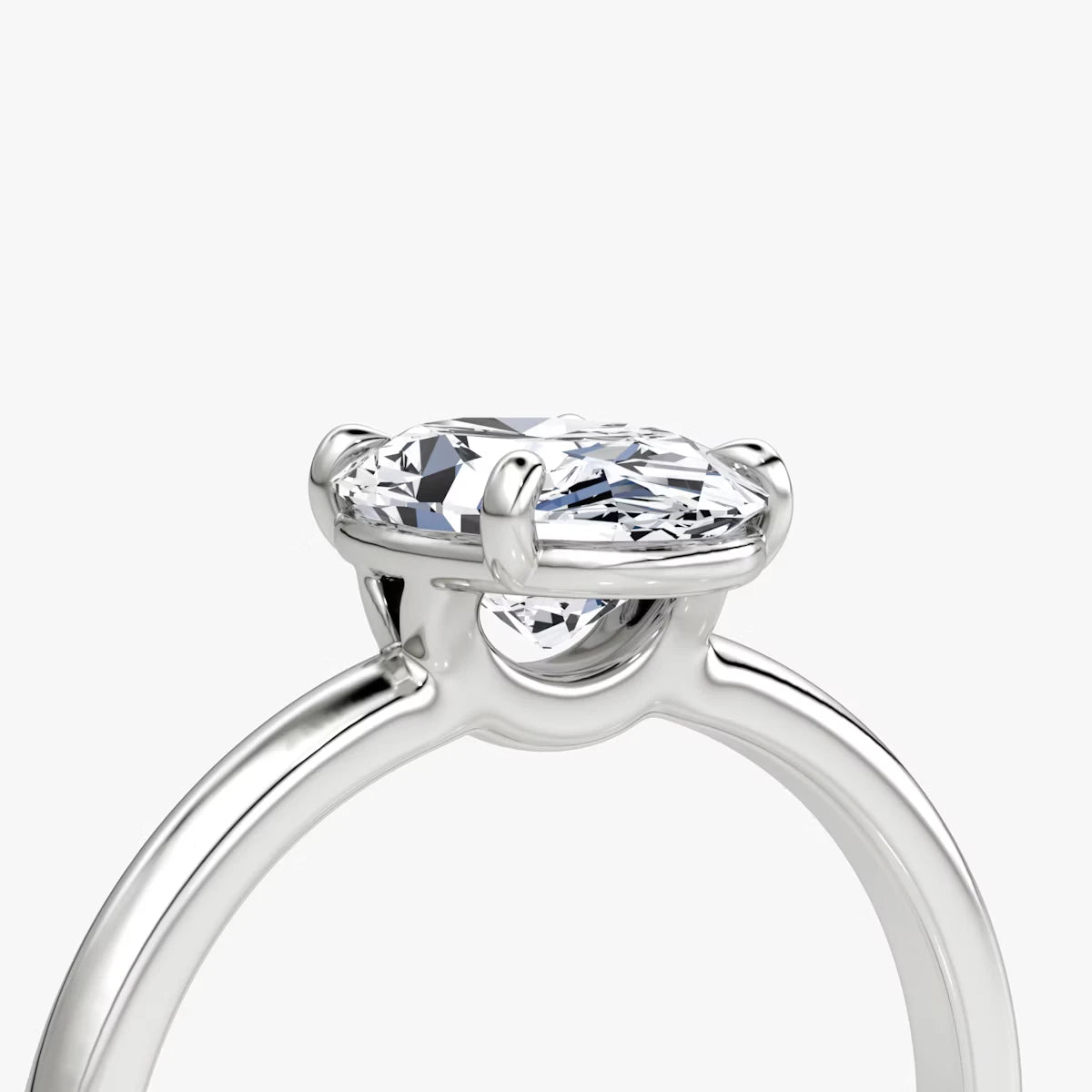 The Signature Oval Yellow Gold Engagement Ring