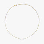 Infinity Linked Tennis Necklace