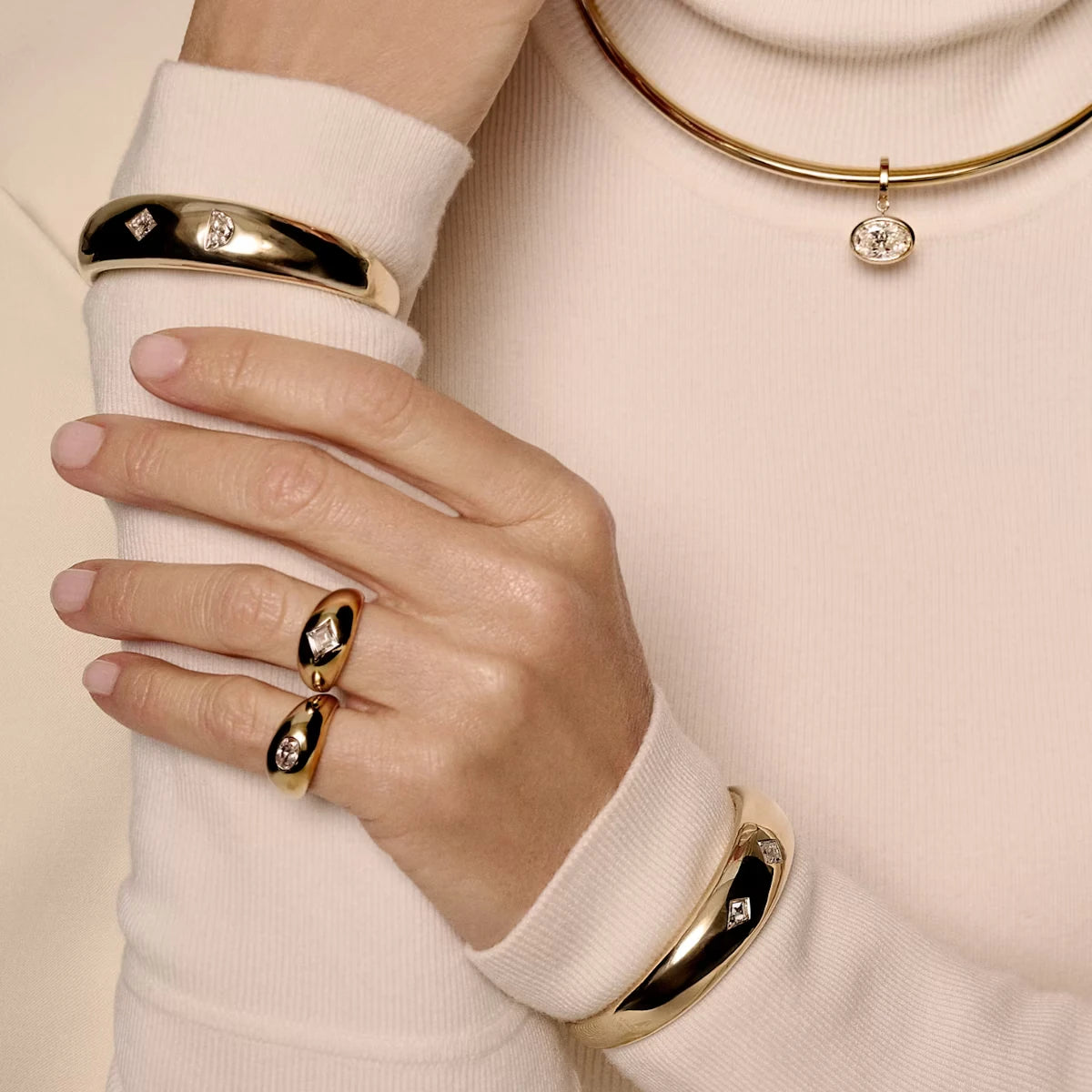 Dome Cuff Bracelet