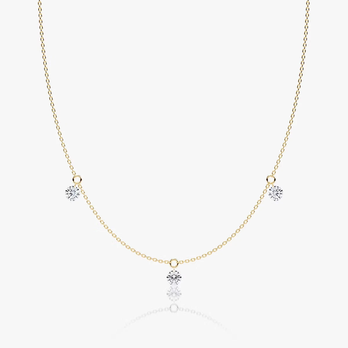 Floating Station Necklace