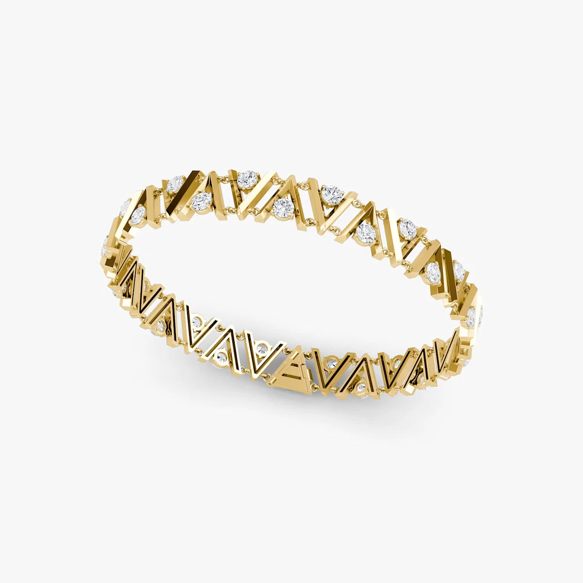 Emari V Tennis Bracelet