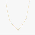 Tiny Station Necklace