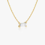 Baguette Necklace