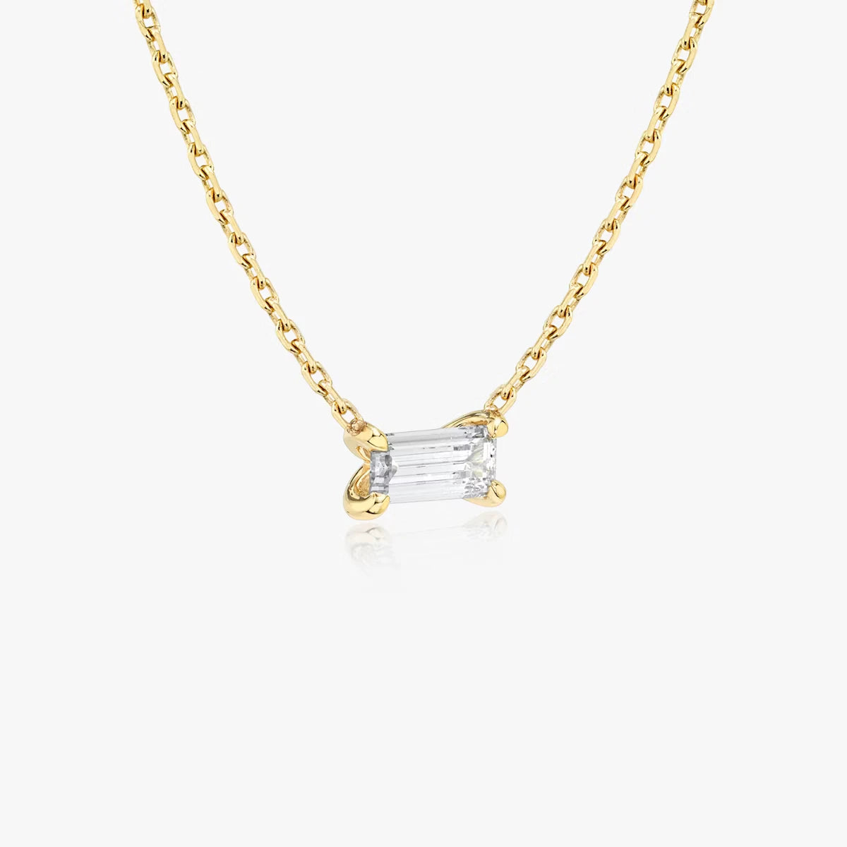 Baguette Necklace