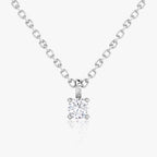 Petite Solitaire Pendant
