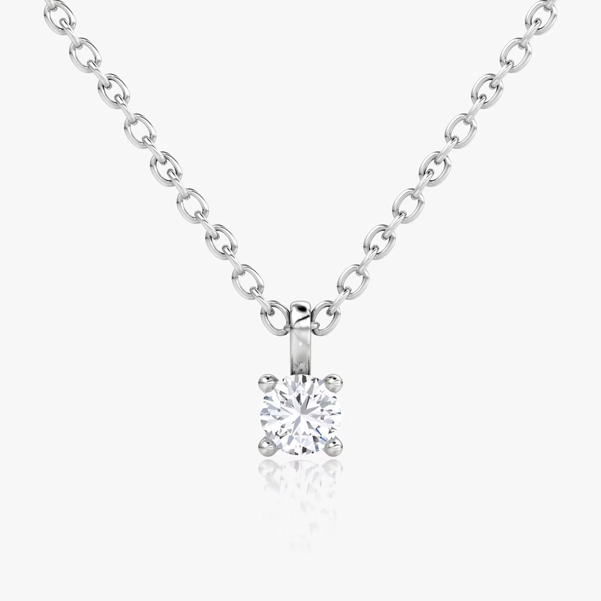 Petite Solitaire Pendant