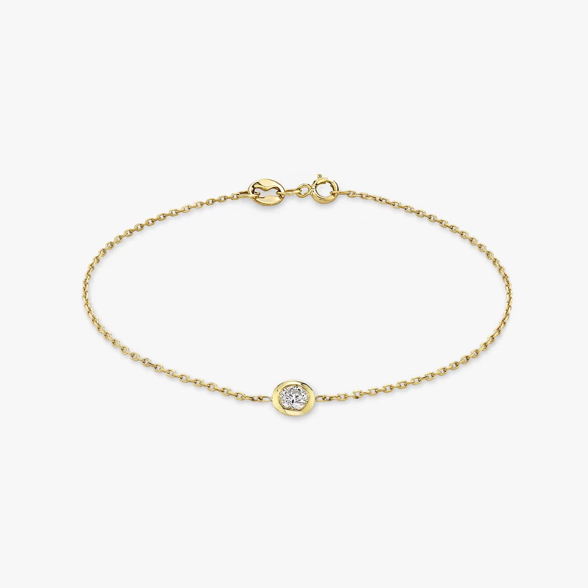 Knife-Edge Bezel Bracelet