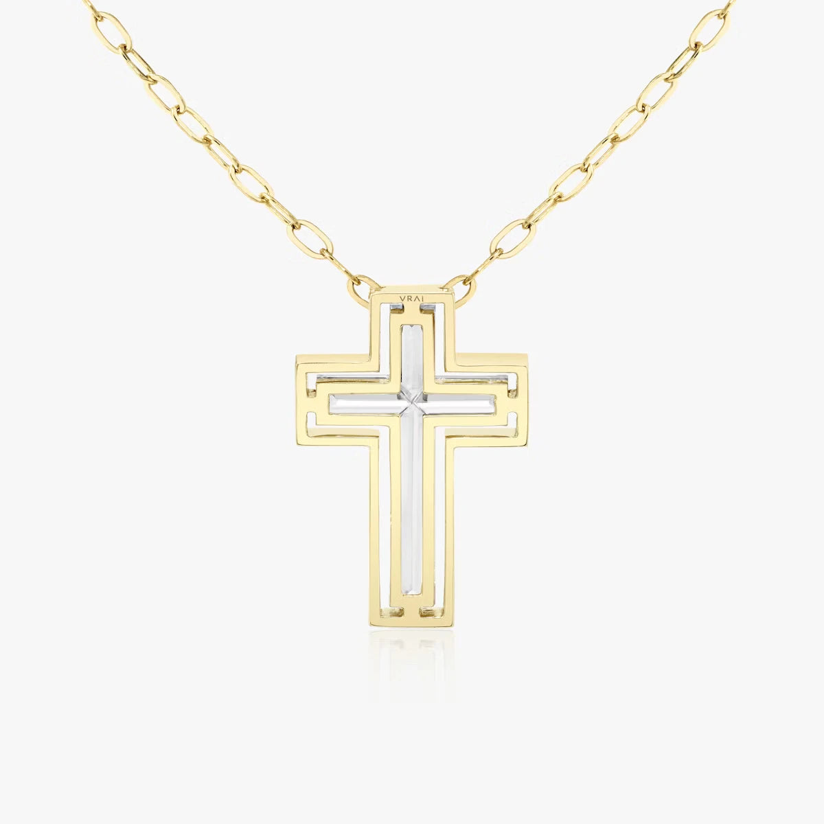 Suspended Solitaire Cross