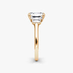 The Five Stone Heirloom Emerald White Gold Engagement Ring