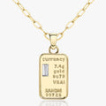 Currency Necklace