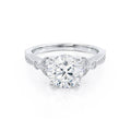 Elysian Marquise Lab Diamond Platinum Ring