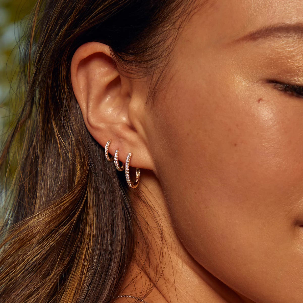 Pavé Hoops